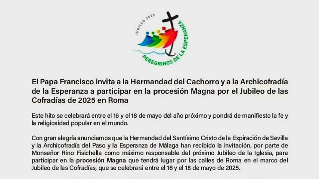Una Pasión que cruza fronterasEl Cachorro trianero y la Esperanza de Málaga se suman a la nómina de devociones que salieron de Andalucía para evangelizar