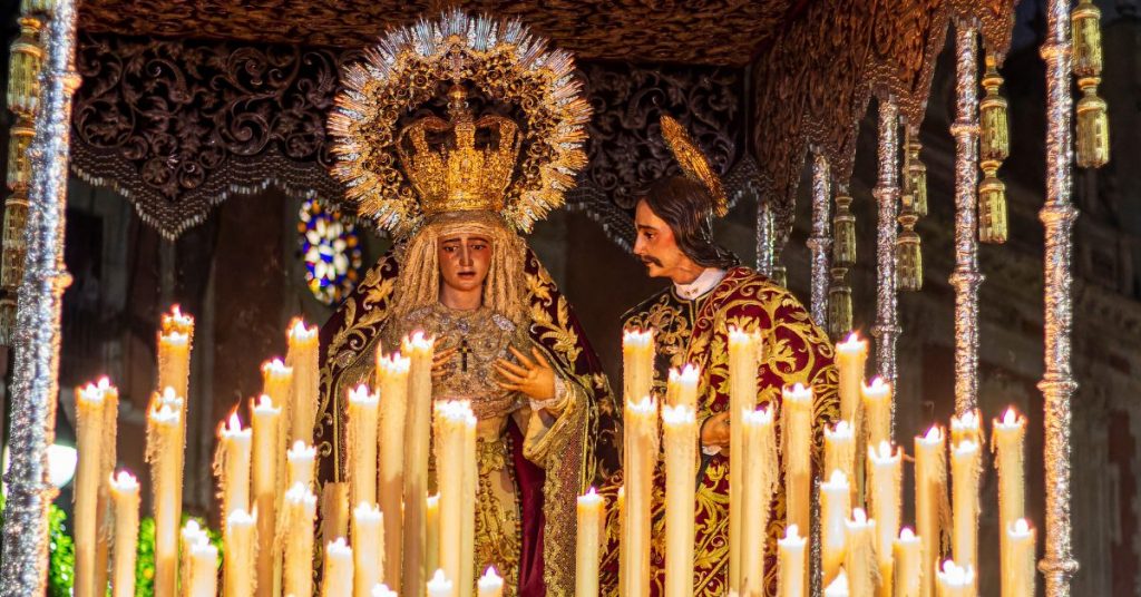 María Santísima de la Amargura en el Domingo de Ramos de 2025 LUIS F. DE ACUÑA